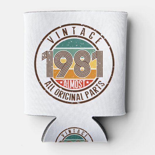 Rafraîchisseur Pour Canette Vintage 1981 (Devant)