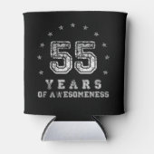 Rafraîchisseur Pour Canette Vintage 55 years of awesomeness (Devant)