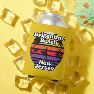 Rafraîchisseur Pour Canette Vintage Brigantine Beach New Jersey