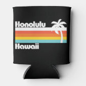 Rafraîchisseur Pour Canette Vintage Honolulu Hawaii (Devant)