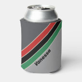 Rafraîchisseur Pour Canette Vintage VHS Stripes with Name (Can Dos)