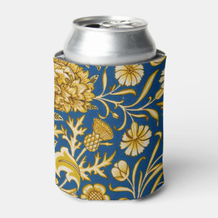 Rafraîchisseur Pour Canette Vintage William Morris Cherwell Bleu Art Floral
