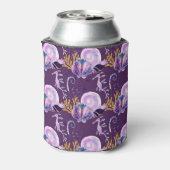 Rafraîchisseur Pour Canette Violet sous la mer avec Parties scintillant (Can Dos)