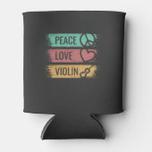 Rafraîchisseur Pour Canette Violon Violoniste Fiddle (Devant)