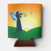 Rafraîchisseur Pour Canette Violoniste et papillon (Devant)