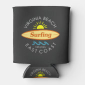 Rafraîchisseur Pour Canette Virginia Beach Surf (Devant)