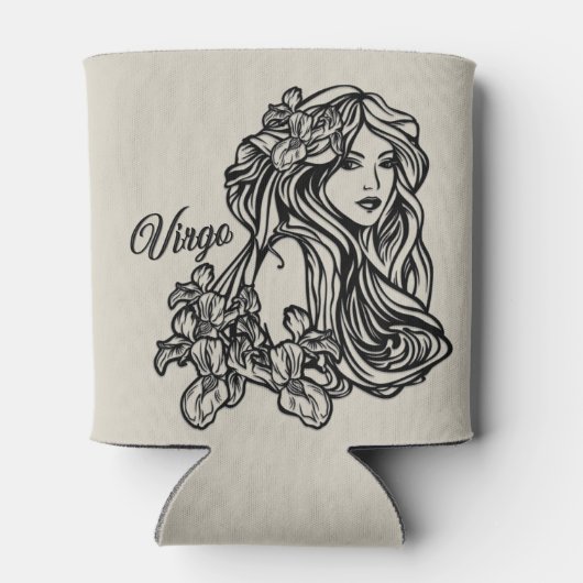 Rafraîchisseur Pour Canette Virgo La Vierge Zodiac Golden (Dos)