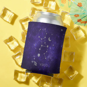 Rafraîchisseur Pour Canette Virus pourpre zodiaque Horoscope d'astrologie co