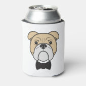 Rafraîchisseur Pour Canette Visage Bulldog Avec Cravate (Can Dos)