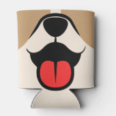 Rafraîchisseur Pour Canette Visage de chien (Dos)