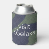 Rafraîchisseur Pour Canette Visitez Welaka Camo Coozie (Can devant)