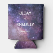 Rafraîchisseur Pour Canette Voie Lactée Stars Sky Galaxy Mariage élégant (Devant)