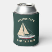 Rafraîchisseur Pour Canette Voile nautique Correspondant Famille Voyage en bat (Can Dos)