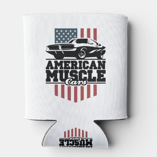 Rafraîchisseur Pour Canette Voitures musicales américaines pour les buffs de v (Dos)