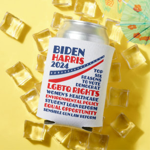 Rafraîchisseur Pour Canette Vote pour la plateforme électorale Biden Harris 20
