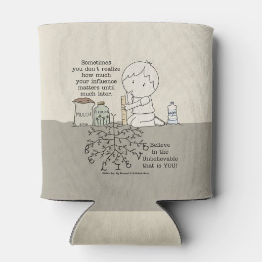 Rafraîchisseur Pour Canette Votre influence compte (Dos)