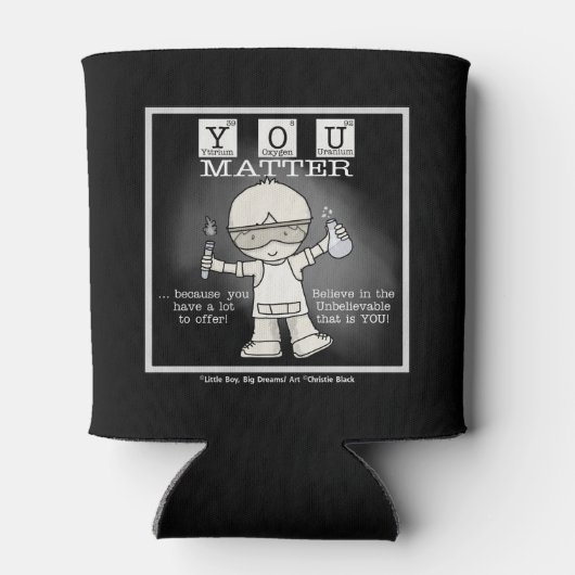 RAFRAÎCHISSEUR POUR CANETTE VOUS COMPTEZ (Dos)