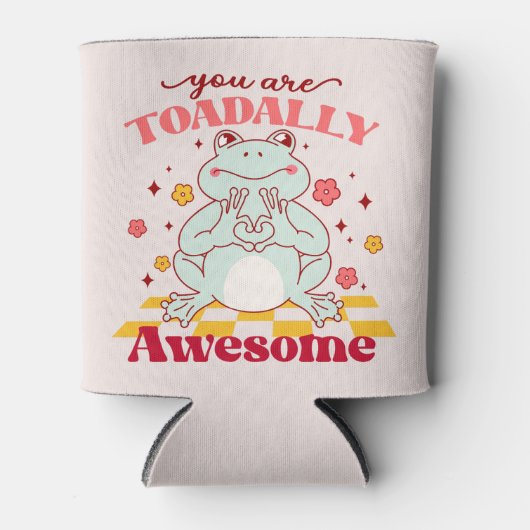 Rafraîchisseur Pour Canette "Vous Êtes Aujourd'Hui Génial" | Cute tourte de gr (Devant)