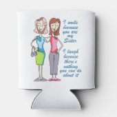 Rafraîchisseur Pour Canette Vous êtes ma soeur (Dos)