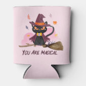 Rafraîchisseur Pour Canette Vous Êtes Magique Chat De Sorcière (Devant)