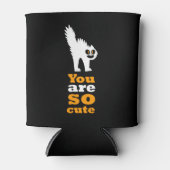 Rafraîchisseur Pour Canette Vous êtes si mignon chat frusté (Devant)