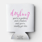 Rafraîchisseur Pour Canette Vous êtes une déesse (Dos)