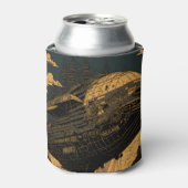 Rafraîchisseur Pour Canette Voyage dans le temps : Steampunk Airship (Can devant)