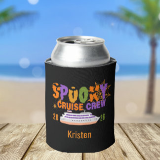 Rafraîchisseur Pour Canette Voyage en croisière Halloween assorti en famille
