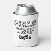 Rafraîchisseur Pour Canette Voyage entre filles 2022 Week-end de vacances entr (Can devant)