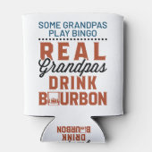 Rafraîchisseur Pour Canette Vraie Grandpas Boire Bourbon Funny Whiskey Boire (Dos)