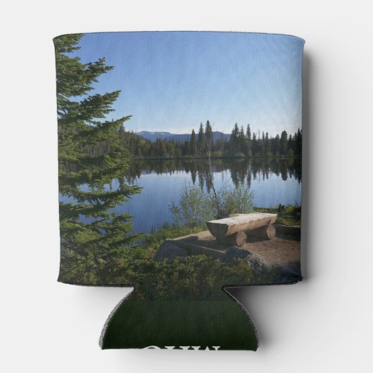 Rafraîchisseur Pour Canette Vue sur le lac Sprague (Dos)