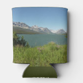 Rafraîchisseur Pour Canette Vue sur le lac Swiftcurrent du parc national des G (Dos)