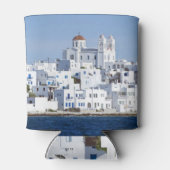 Rafraîchisseur Pour Canette Vue sur l'île de Paros Village Naoussa (Dos)