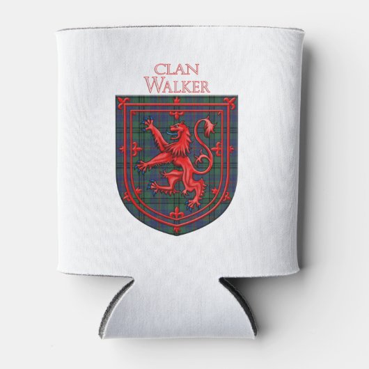 Rafraîchisseur Pour Canette Walker Tartan Scottish Plaid Lion Rampant (Devant)