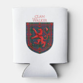Rafraîchisseur Pour Canette Walker Tartan Scottish Plaid Lion Rampant (Dos)