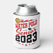 Rafraîchisseur Pour Canette Water Polo Senior Class de 2023 (Can devant)