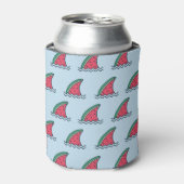 Rafraîchisseur Pour Canette Watermelon shark : design motif vague. (Can devant)
