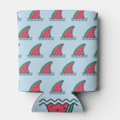 Rafraîchisseur Pour Canette Watermelon shark : design motif vague. (Dos)