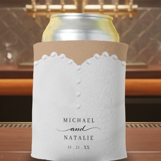 Rafraîchisseur Pour Canette Wedding Dress Bride