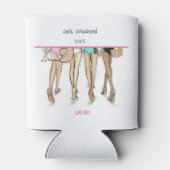 Rafraîchisseur Pour Canette Week-end Bikinis et Martinis Bikini Girls (Dos)