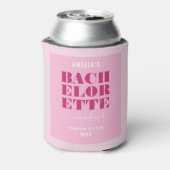 Rafraîchisseur Pour Canette Week-end d'enterrement de vie de jeune fille Rose  (Can Dos)