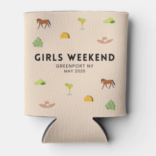 Rafraîchisseur Pour Canette Week-end filles   Cinco De Mayo & Kentucky Derby