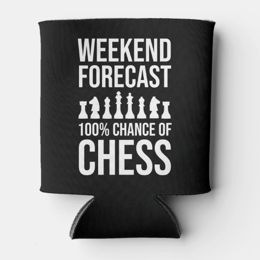 Rafraîchisseur Pour Canette Weekend Forecast - 100% Chance of Chess (Devant)