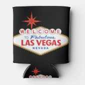 Rafraîchisseur Pour Canette Welcome to Fabulous Las Vegas, Neigée (Devant)