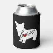 Rafraîchisseur Pour Canette Welsh Corgi Love (Can devant)
