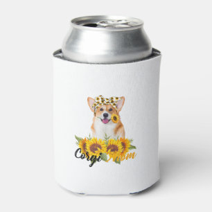 Rafraîchisseur Pour Canette Welsh Corgi Maman Sunflower Summer Chien Maman Mam