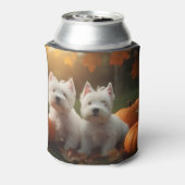 Rafraîchisseur Pour Canette West Highland White Terrier Chiot Citrouille d'aut (Can Dos)