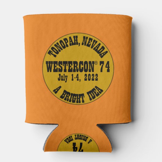 Rafraîchisseur Pour Canette Westercon 74 Peut refroidir (Dos)