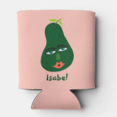 Rafraîchisseur Pour Canette Whimsical Avocado PERSONNALISER IT (Dos)