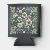 Rafraîchisseur Pour Canette Whispered Clover Knotwork Garden (Devant)